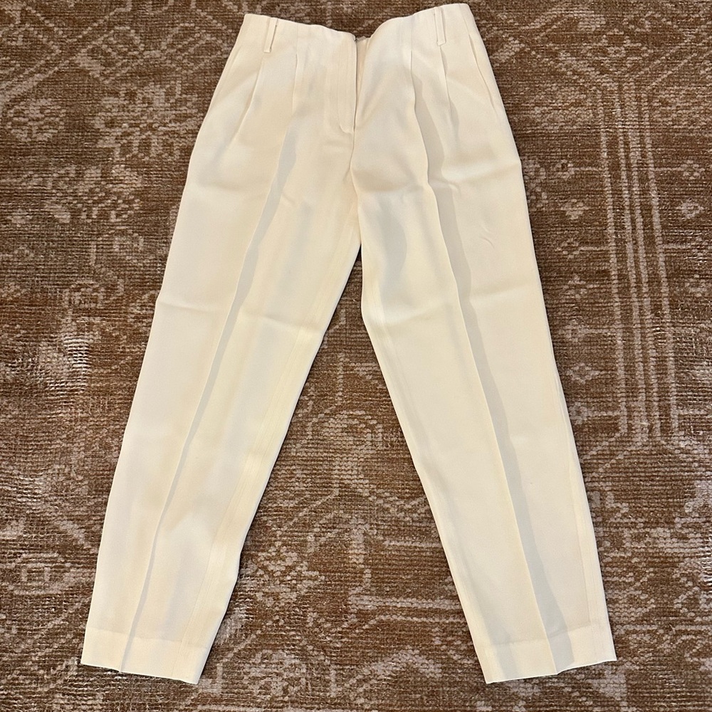 Vanessa Bruno Cream Trousers - Picture 2 of 9